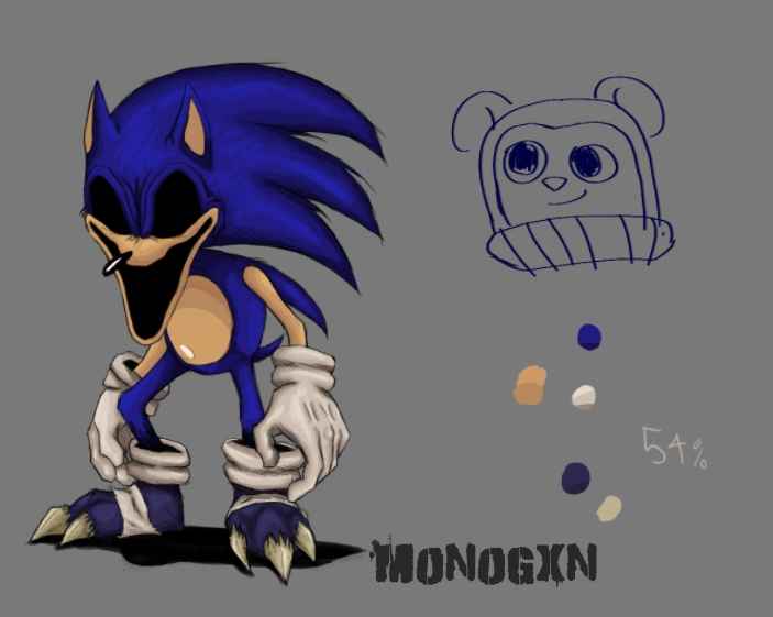 omt sonic is from a recently reworked sonic.exe game